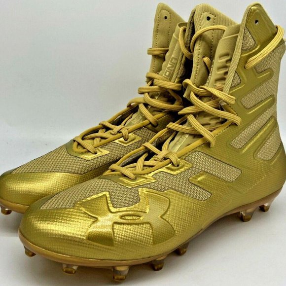 all gold highlight cleats